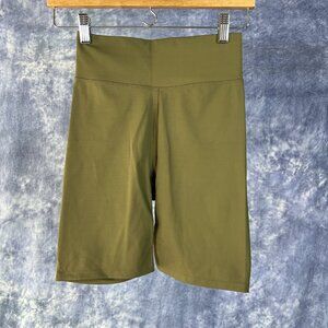 MWL Madewell Olive Green Bike Athletic Shorts Sz XS